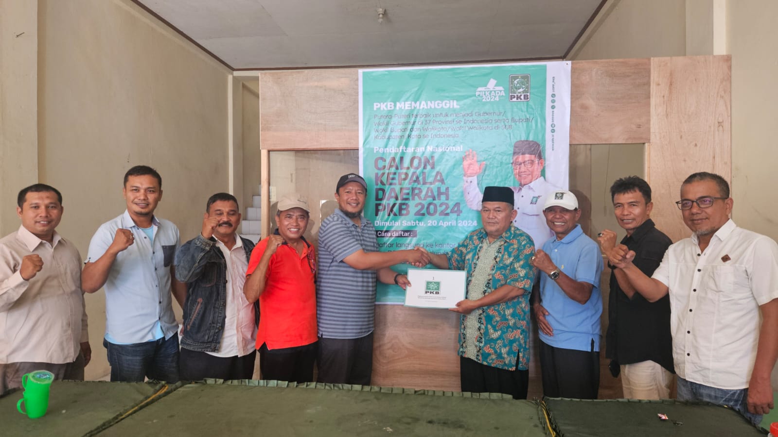 Sambut Pilkada 2024, DPC Partai Kebangkitan Bangsa (PKB) Kota Payakumbuh membuka pendaftaran  calon Wali Kota dan Wakil Wali Kota Payakumbuh